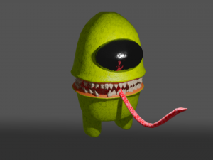 amongus imposter 3D Modell