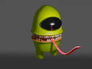 amongus imposter 3D Model
