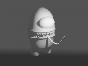 amongus imposter 3D Modell