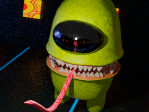 amongus imposter 3D Modell
