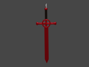 demon sword 3D Model