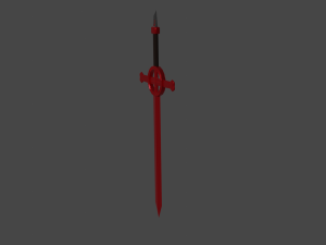 demon sword 3D Model