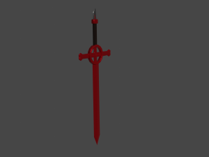 demon sword 3D Model
