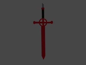 demon sword 3D Model