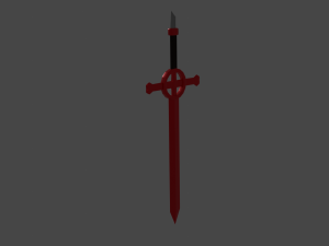 demon sword 3D Model