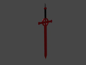 demon sword 3D Model