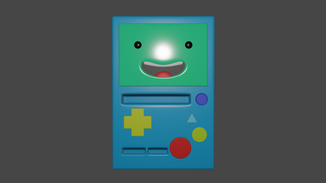 bmo console Model 3D .c4d .max .obj .3ds .fbx .stl .blend 