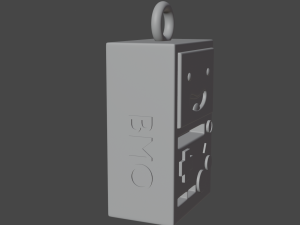 bmo adventure time keychain 3D-printmodel