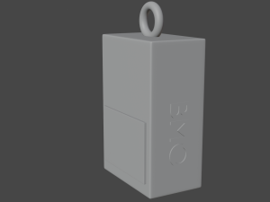 bmo adventure time keychain 3D-printmodel