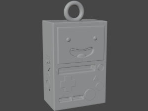bmo adventure time keychain 3D-printmodel