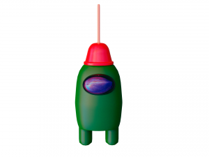 amongus crew green 3D Model