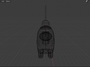 amongus crew green 3D Модель