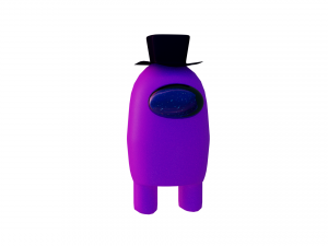 amongus crew blue 3D Model