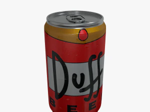 डफ बियर 3D मॉडल