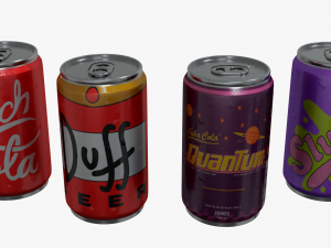 nuka cola 3D Model