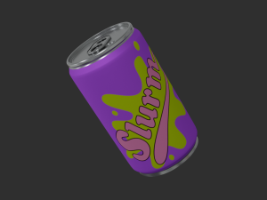 slurm cola 3Dモデル