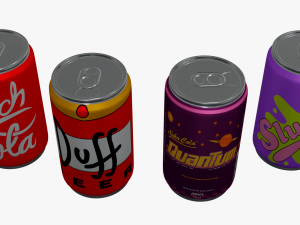soda - beer Modèle 3D