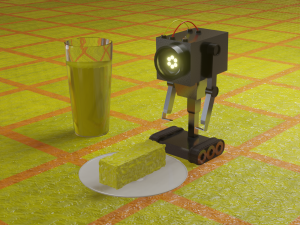 little robot 3D Model