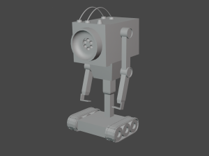 little robot 3D Model