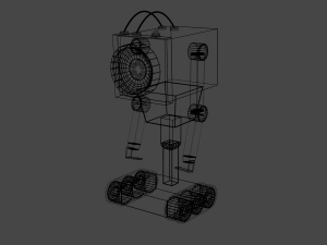 little robot 3D Model