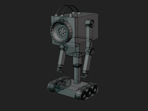 little robot 3D Model