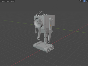 little robot 3D Model