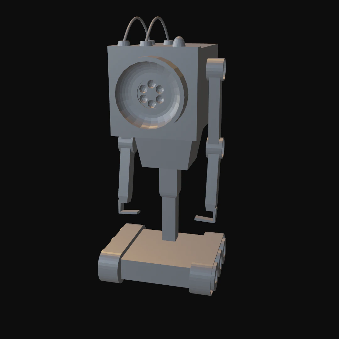 butter robot rick and morty 3D Print Model .c4d .max .obj .3ds .fbx .stl .blend