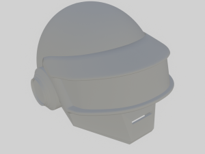daft punk helmet Modèles 3D en vedette