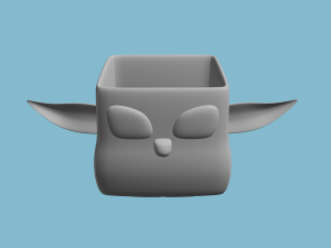 pots baby yoda - grogu - 3D Print Model