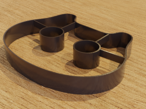 cookie cutter - cookie cat mold steven universe Model do druku 3D