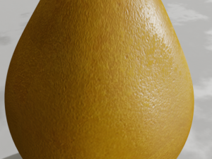 realistic pear Modello 3D