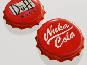 bottle tin cap edit Modèle 3D