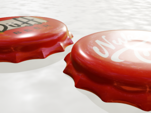 bottle tin cap edit 3D Model