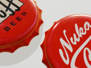 edit tutup kaleng botol Model 3D