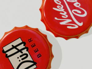 edit tutup kaleng botol Model 3D