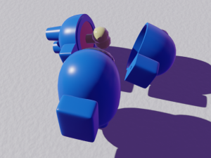 amongus crew 3D Model