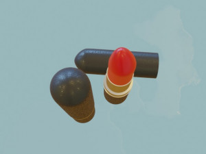 lipstick 3Dモデル