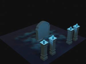 cemetery 3D Модель