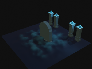 cemetery 3D Модель