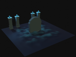 cemetery 3D Модель