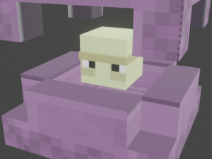 shulker minecraft 3D Model