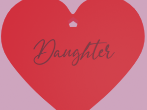 mothers day necklace - mother and daughter 3D Принт Модель