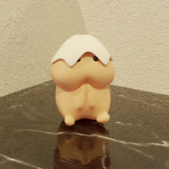 penis cute toy 3D Print Model .c4d .max .obj .3ds .fbx .stl .blend 