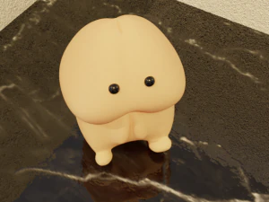 penis cute toy 3D Print Model