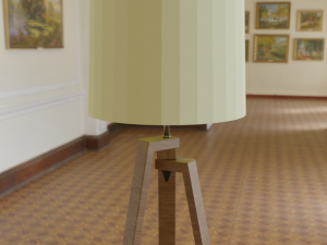 modern lamp 3D मॉडल