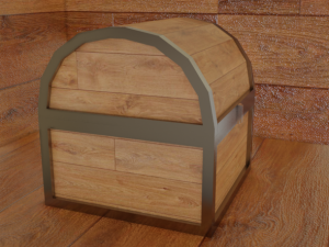 minecraft chest 3D Model