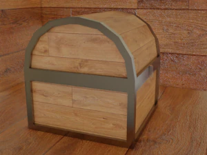minecraft chest 3D Model