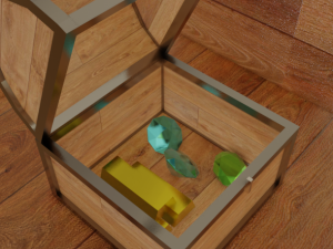 minecraft chest 3D Model