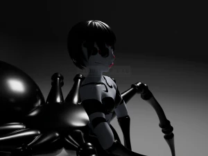 spider girl 3D Model
