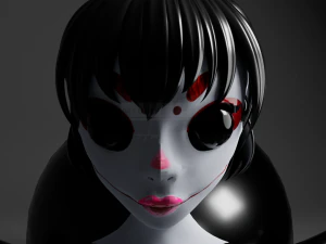 spider girl 3D Model